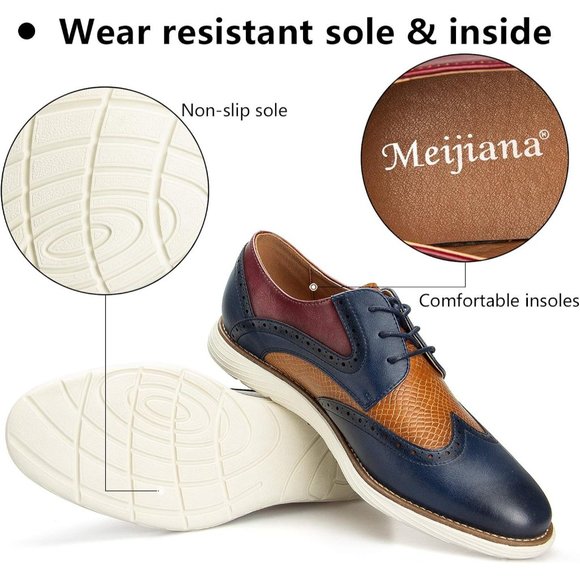 Men\'s Oxford Shoes Dress Shoes Men\'s Lightweight lace-up Fashion Shoes